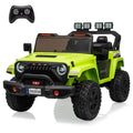 Garvee Ride - P Series: 24V Electric Ride On Car for Kids 4WD 2-Seater Extendable Body Anti-Slip Tires LED Lights Parental Remote Ages 3-8 Outdoor Adventure