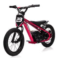 Garvee Ride - G Series: 16 Inch Kids Electric Balance Bike 250W Motor 3 Speed Settings Aluminum Frame Detachable Battery Off-Road Tires for Ages 6-12 Outdoor Adventure