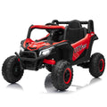 Garvee Ride - P Series: 12V UTV Buggy Electric Ride-on Car for Kids with 4WD/2WD Switch, 4 Shock Absorbers, EVA Tires, Lockable Doors, Parental Remote Control, Outdoor Adventure