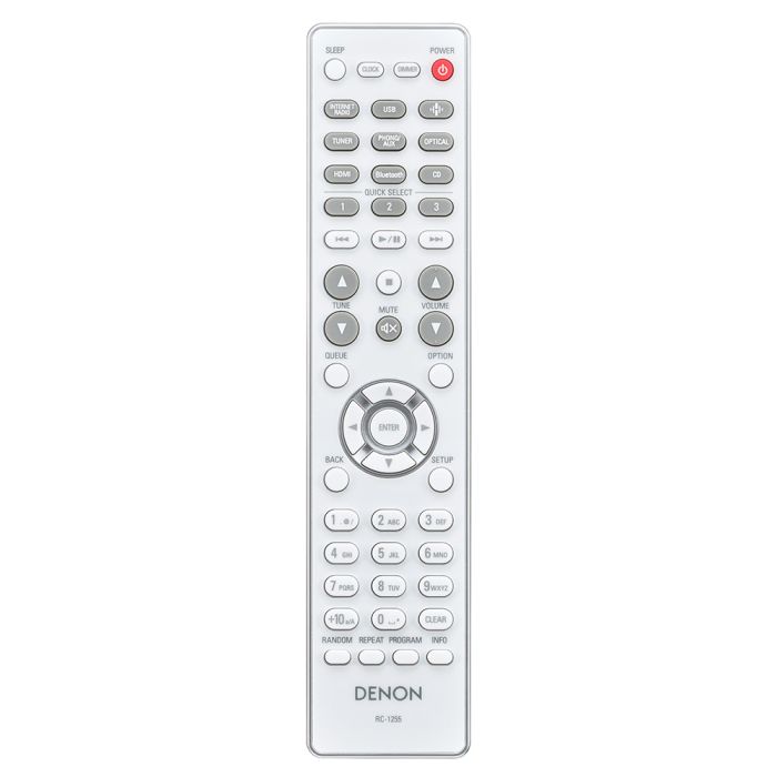 Denon CEOL RCD-N12 DAB+ Hi-Fi System White with Klipsch R-60M Bookshelf Speakers Pair HiFi Package
