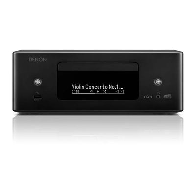 Denon CEOL RCD-N12 DAB+ Hi-Fi System with Bowers & Wilkins 606 S3 Speakers Pair Black