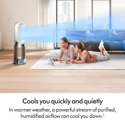 Dyson Purifier PH2 Humidify+Cool De-NOx Purifying Humidifying Fan White Gold PH05