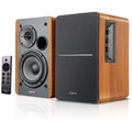 Edifier R1280DBS Active 2.0 BT Bookshelf Speakers Pair with Sub Out - Maple