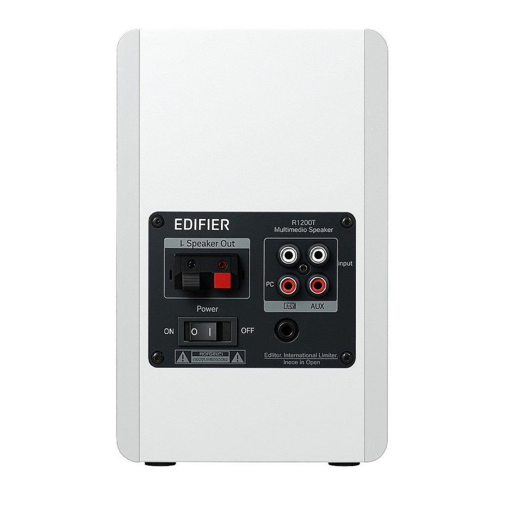 Edifier R1280T Active Bookshelf Speakers Pair - White