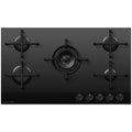 Fisher and Paykel CG905DLPGB4 Series 9 90cm 5 Burner Gas Hob Black Glass