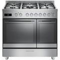 Fisher and Paykel OR90L7DBGFX2 Series 7 Contemporary Dual Fuel 5 Burner Range Cooker Stainless Steel