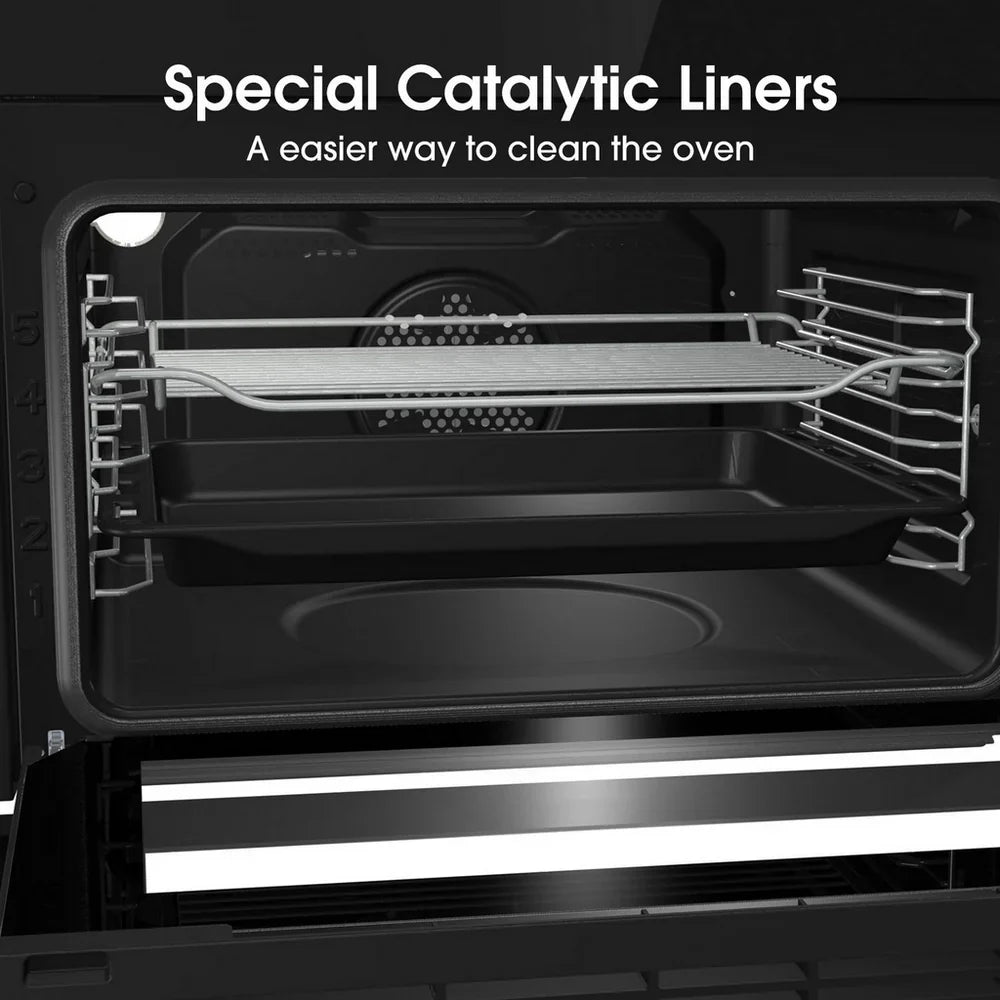 Hisense BID99222CXUK Built In Electric Double Oven Stainless Steel - A Rated