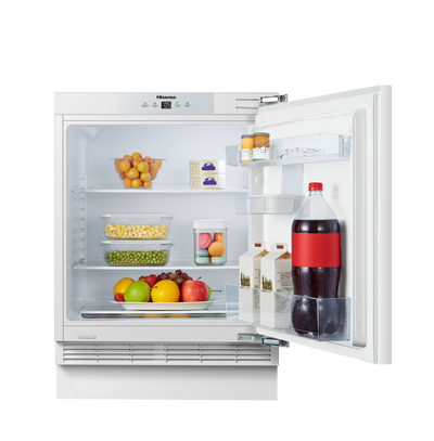 Hisense RUL178D4AWE 59.5cm Integrated Undercounter Larder Fridge White
