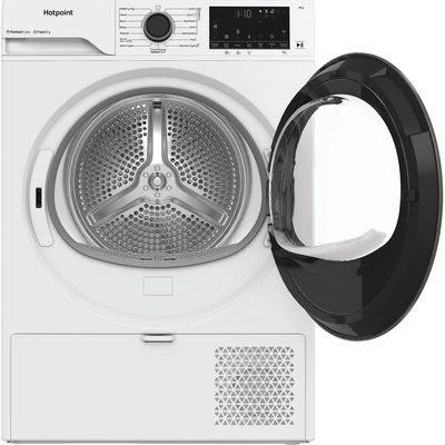 Hotpoint C HD 84M WBS UK 8kg Fabric Care Heat Pump Tumble Dryer with HomeWhiz White CHD84MWBSUK