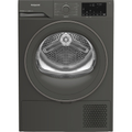 Hotpoint C HSD 82M GG UK Freestanding 8kg Heat Pump Tumble Dryer with PetHairCare Grey CHSD82MGGUK