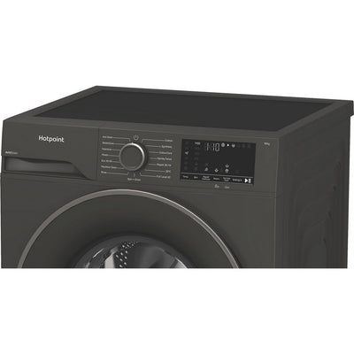 Hotpoint H101GANTISTAIN 10kg 1400 Spin Freestanding Washing Machine with PetHairCare Graphite