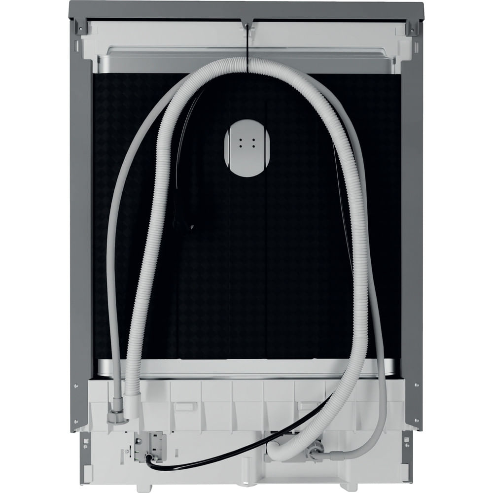 Hotpoint H2F HL626 X UK Freestanding Full Size Dishwasher 14 Place Settings with Rapid Wash Inox H2FHL626X