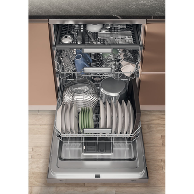 Hotpoint H7F HS51 X UK Freestanding Full Size Dishwasher 15 Place Settings with Maxi Space Inox H7FHS51X