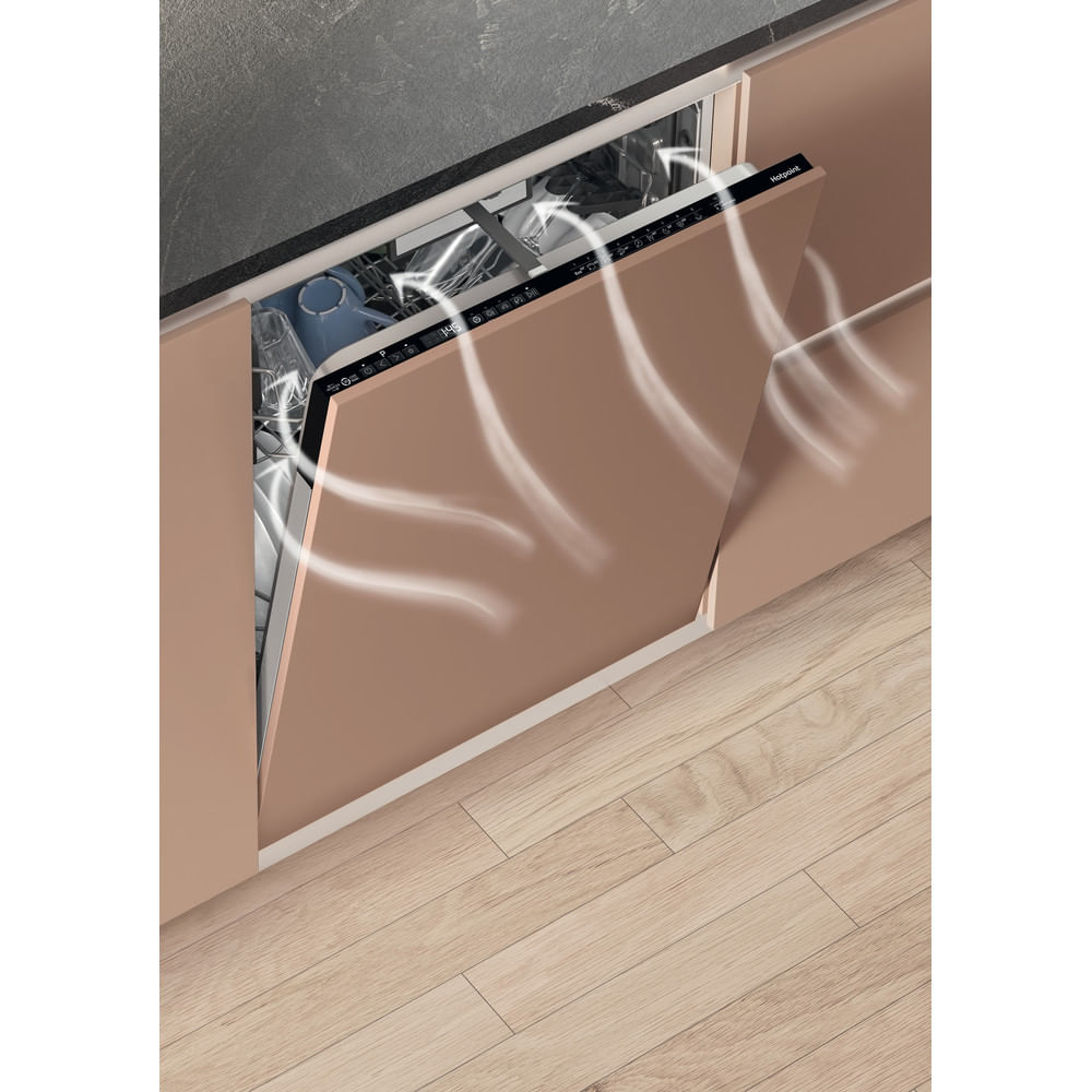 Hotpoint H7I HP42 L UK Integrated Full Size Dishwasher 15 Place Settings with Maxi Space H7IHP42L
