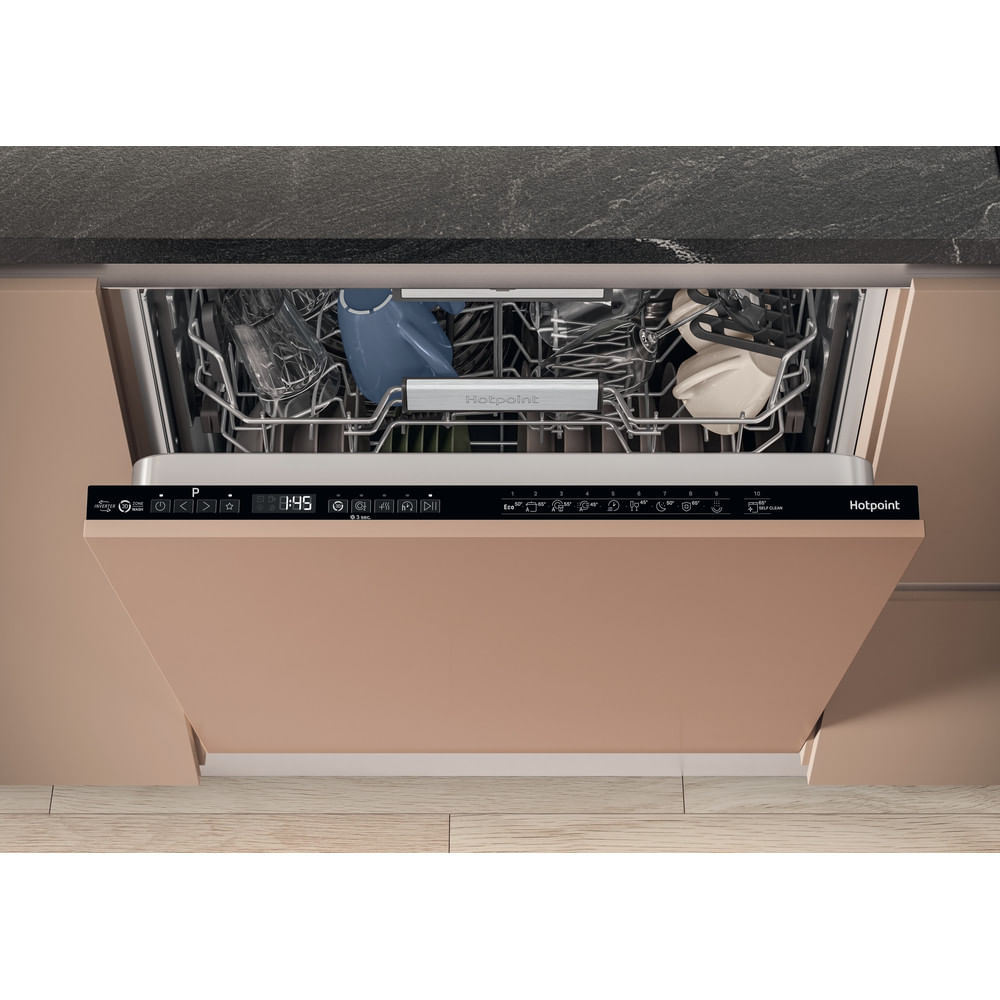 Hotpoint H7I HP42 L UK Integrated Full Size Dishwasher 15 Place Settings with Maxi Space H7IHP42L