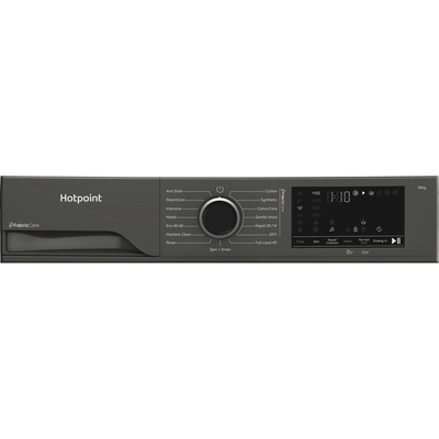Hotpoint HB 103G CARE UK Freestanding 10kg 1400rpm Washing Machine with PetHairCare Grey HB103GCAREUK