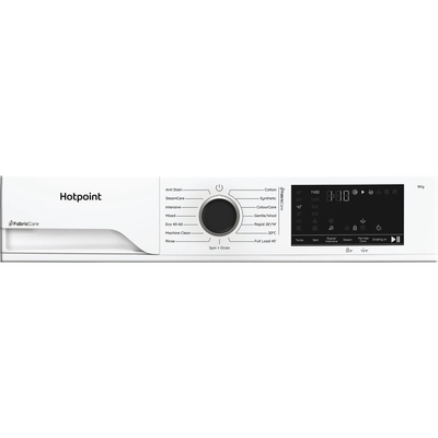 Hotpoint HB 93 CARE UK Fabric Care 1400rpm Washing Machine White with PetHairCare HB93CAREUK