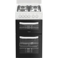 Hotpoint HDG5GCW 50cm Gas Double Cooker White