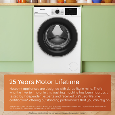 Hotpoint HP 105GA CARE UK Freestanding 10kg 1400rpm Washing Machine With AutoDose Graphite HP105GACARE
