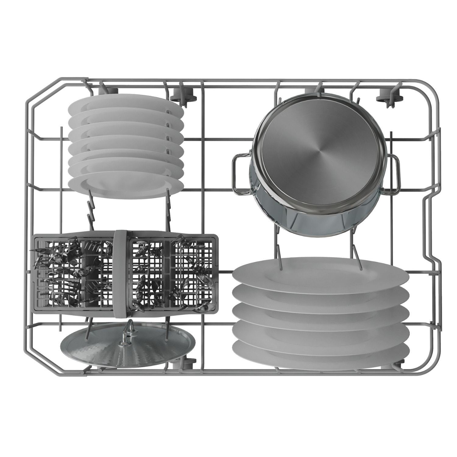 Hotpoint HP2FE10CS90BUK Freestanding Slimline Dishwasher 10 Place Setting Black