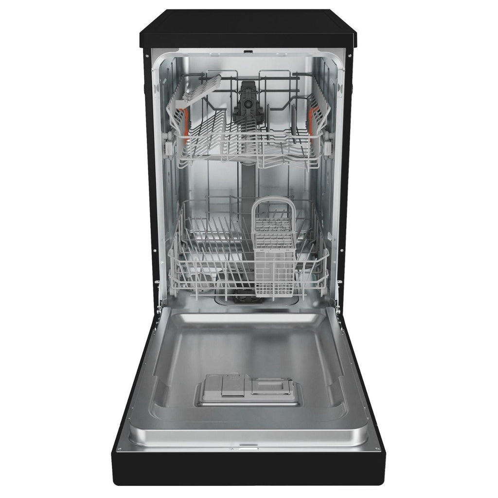 Hotpoint HP2FE10CS90BUK Freestanding Slimline Dishwasher 10 Place Setting Black