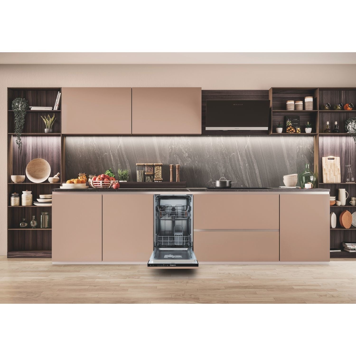Hotpoint HP2IE10CS80UK Integrated Slimline Dishwasher 10 Place Settings