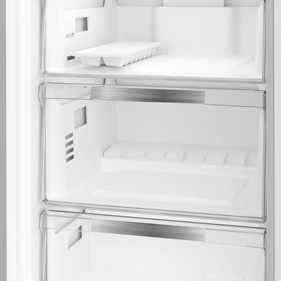 Hotpoint HPK 26403 XBR5UK Dual No Frost 70/30 Fridge Freezer with Even Flow Dark Grey HPK26403XBR5UK