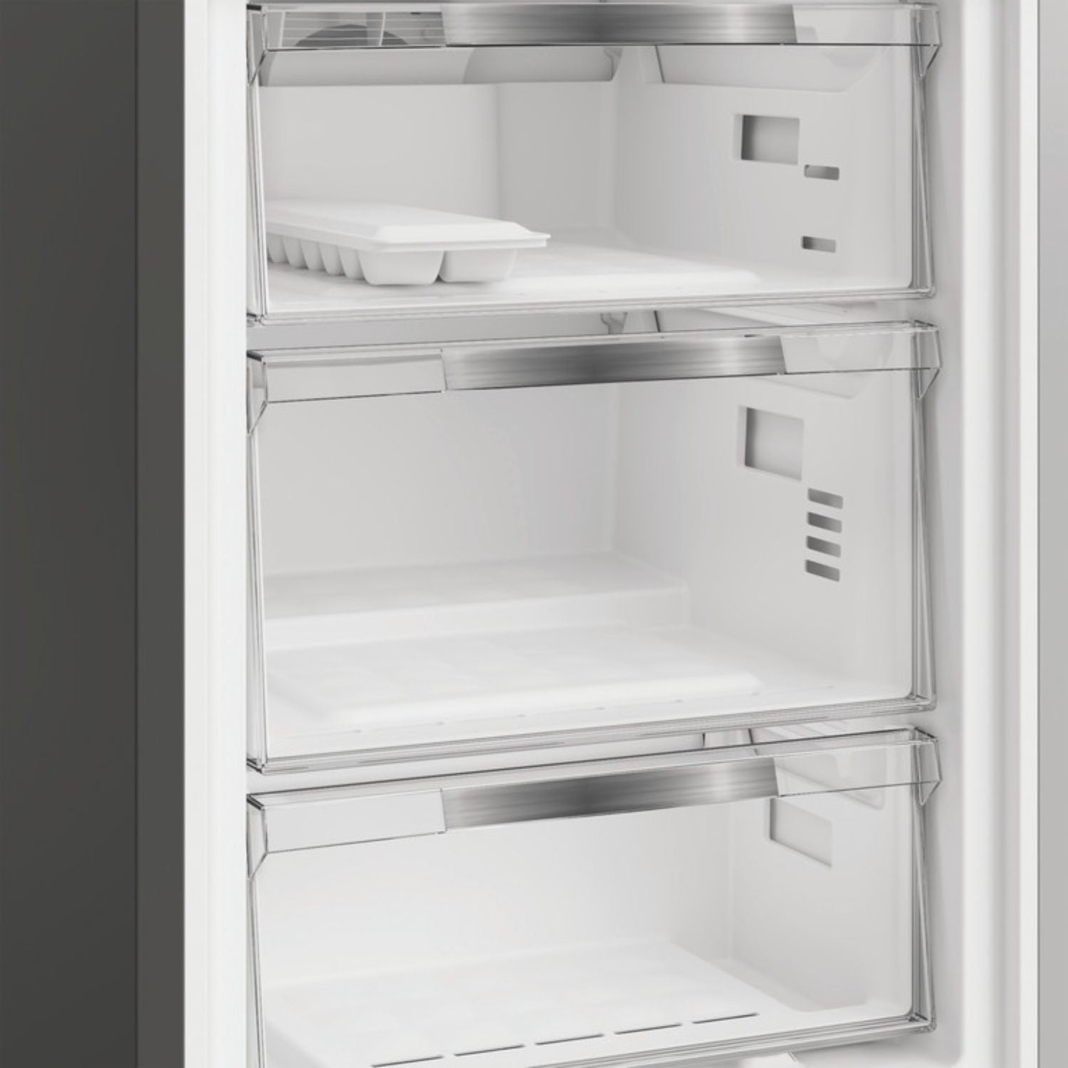 Hotpoint HPK26363XBR5UK Freestanding Dual No Frost Fridge Freezer Dark Grey