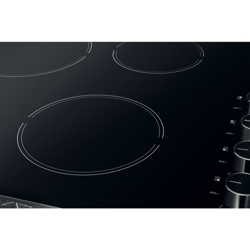 Hotpoint HR620RH 60cm 4 Zone Control Electric Ceramic Hob Black
