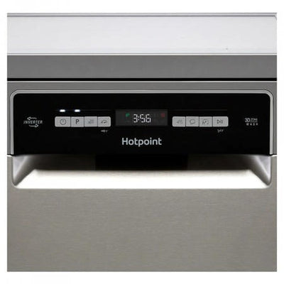 Hotpoint HSFO3T223WXUKN Freestanding Slimline Dishwasher 10 Place Setting Stainless Steel