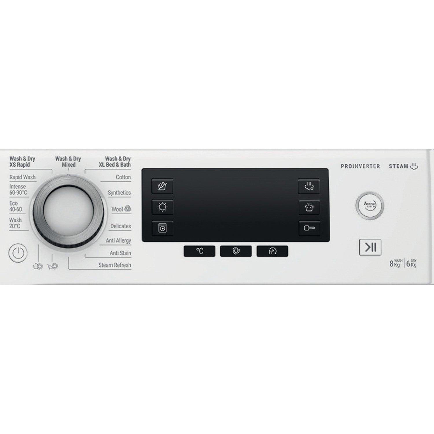 Hotpoint NDD86448WDAUK 8+6kg 1400 Spin ActiveCare Washer Dryer White