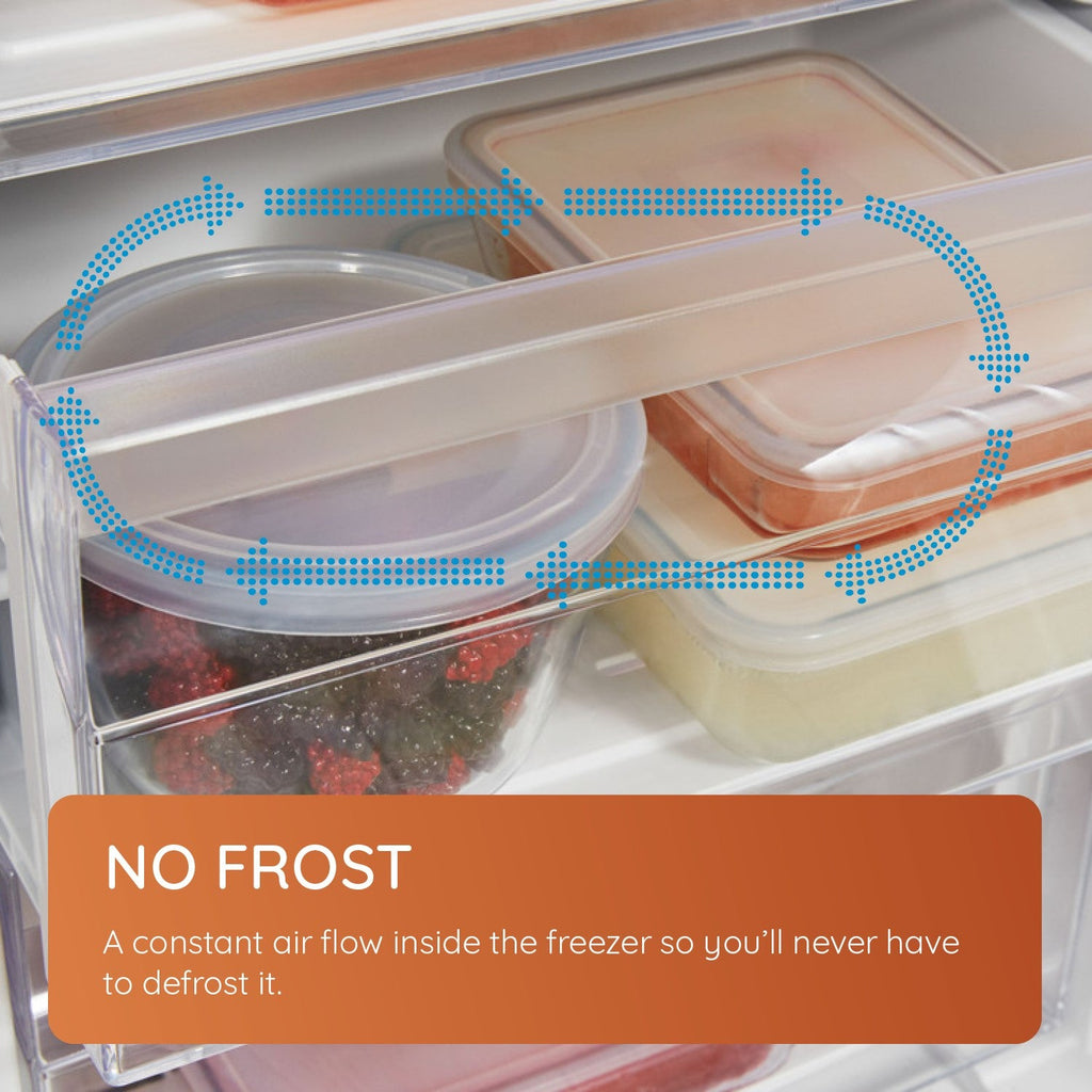Hotpoint UH6F2CG Freestanding No Frost Tall Freezer Grey