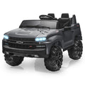 Garvee Ride - P Series: 24V 2-Seater Ride On Car For Kids For 3 - 8 years, Licensed Chevrolet Silverado - Grey
