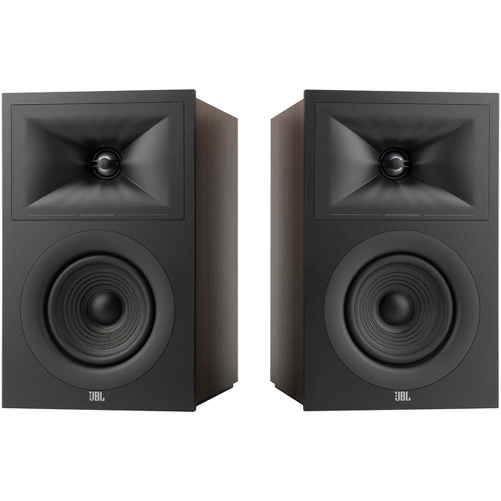 JBL STAGE 250B 2 Way 5.2 Inch Dolby Atmos Surround Sound Bookshelf Speakers Pair Black