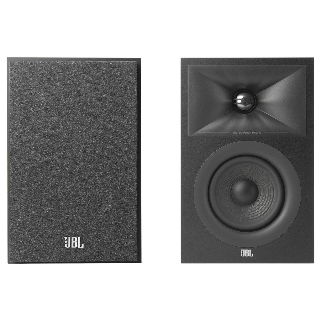 JBL STAGE240B 2 Way 4.5 Inch Bookshelf Speakers Pair Black