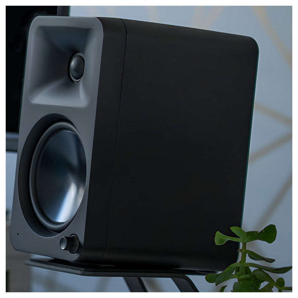 Kanto ORA4 140W Powered Reference Desktop Speakers with Bluetooth Black - Ex Display Clearance