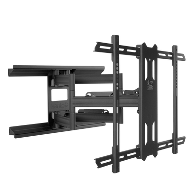 Kanto PDX650 Full Motion TV Wall Mount for 37 to 75 inch TVs Black