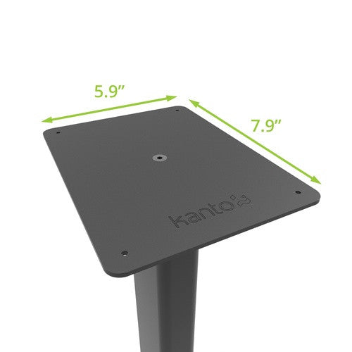 Kanto ST34 Speaker Stands Pair 34 Inch with MDF Base Black