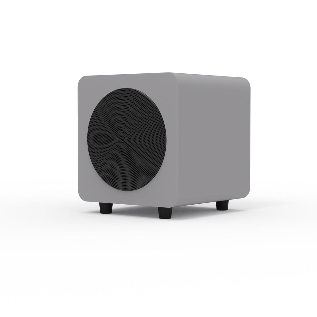 Kanto SUB6 200W 6 Inch Vinyl Subwoofer - Matte Grey