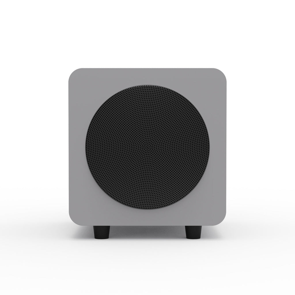 Kanto SUB6 200W 6 Inch Vinyl Subwoofer - Matte Grey