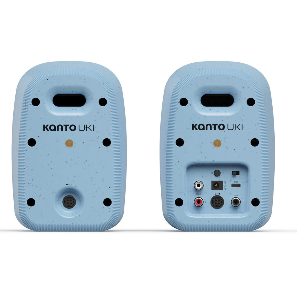Kanto UKI 100W Bluetooth Desktop Speakers Pair Cornflower Blue