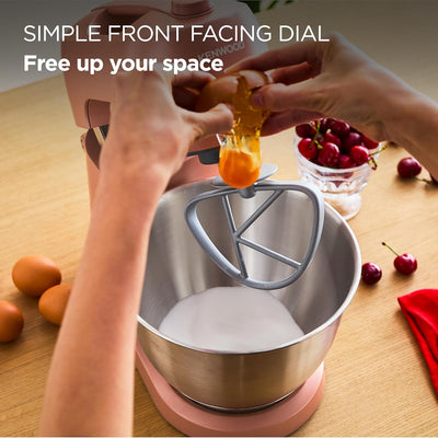 Kenwood KZM35.000RD Go Stand Mixer 4L Bowl 800W - Clay Red