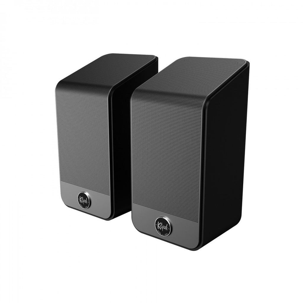 Klipsch Flexus Surr 200 Wireless Dolby Atmos Surround Sound Speakers Pair Black