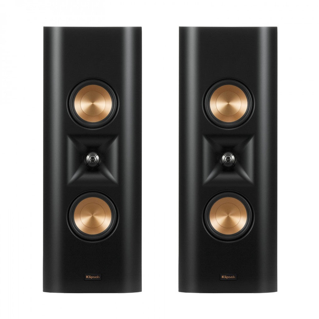Klipsch RP-240D Reference Premier Slimline On-Wall Speakers with Stand PAIR in Black