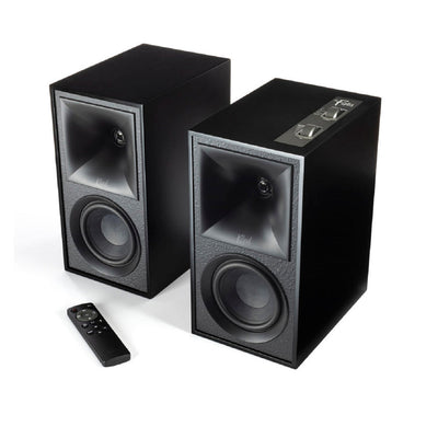 Klipsch The Fives Active Bookshelf Speakers Pair In Black