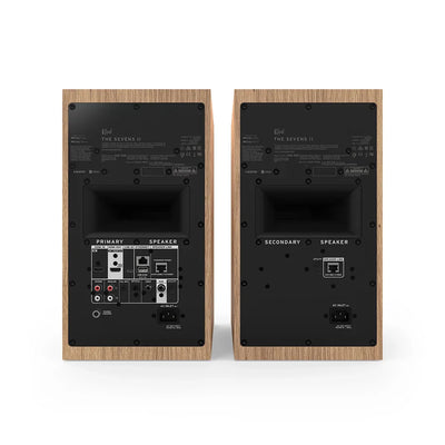 Klipsch The Sevens II Active Bookshelf Speakers Red Oak