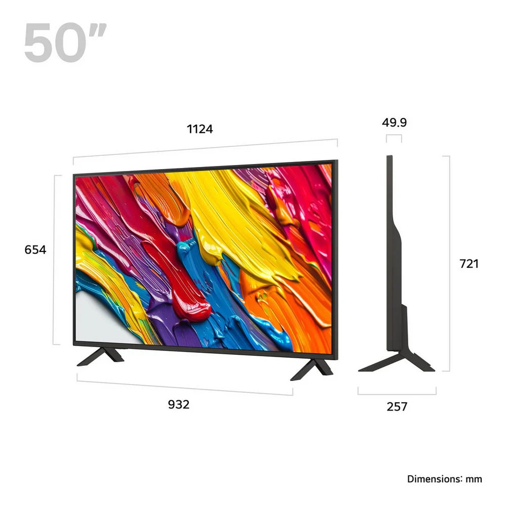 LG 50QNED84A6C 50 Inch QNED evo AI QNED84 HDR 4K Ultra HD Smart TV