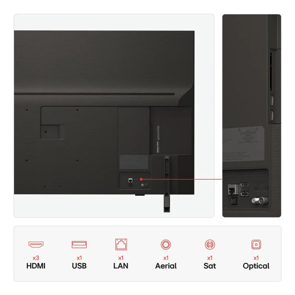 LG 50QNED84A6C 50 Inch QNED evo AI QNED84 HDR 4K Ultra HD Smart TV
