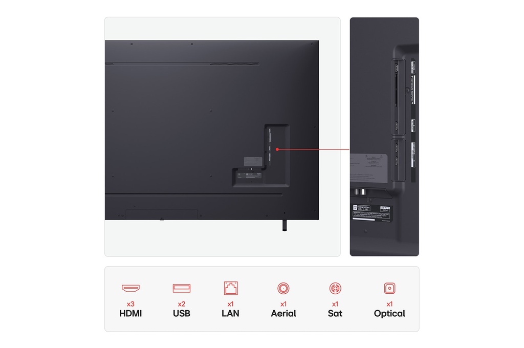 LG 86UA74006LB 86 Inch AI ThinQ UA74 4K UHD HDR Smart TV