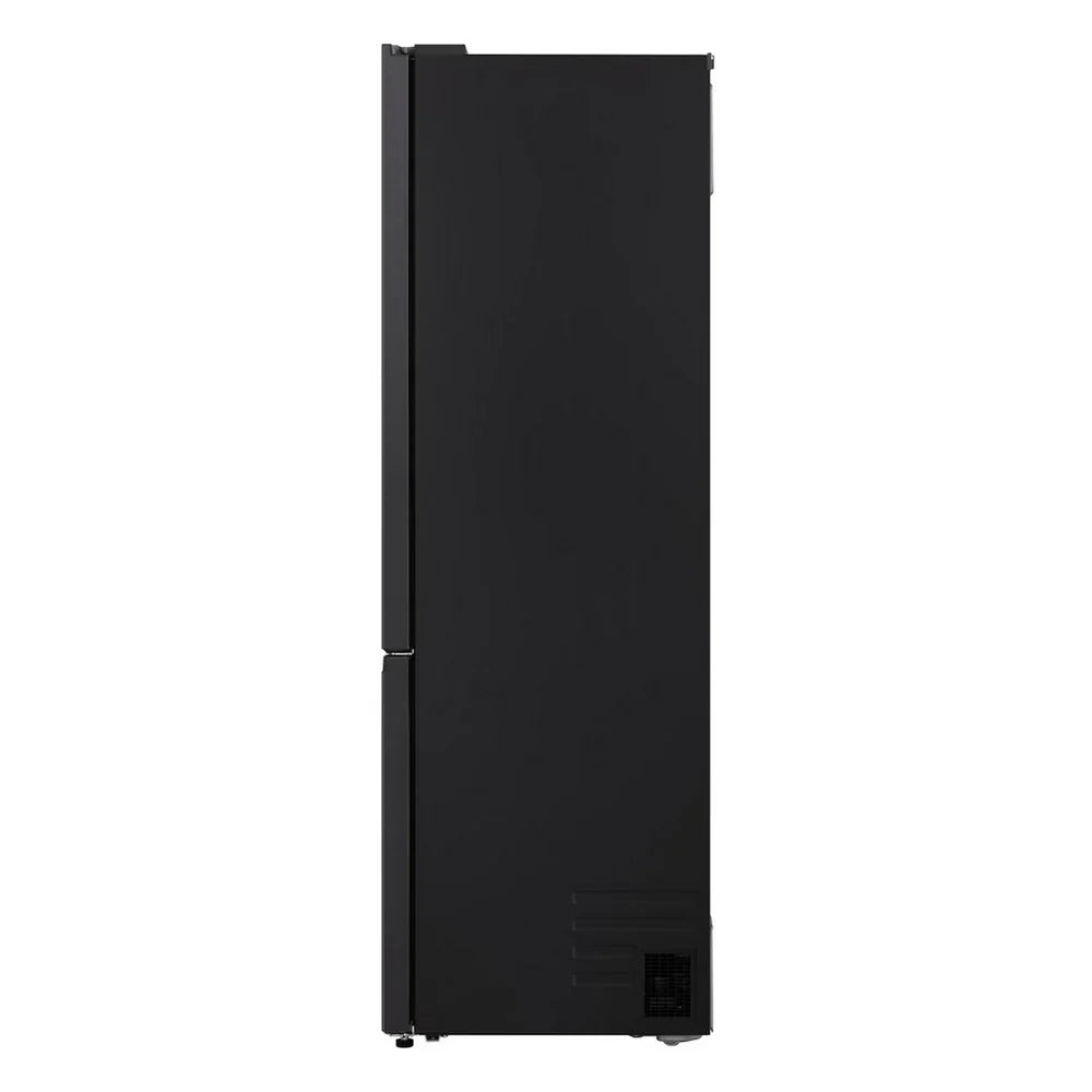 LG GBBS524CEV NatureFRESH 375L Freestanding Frost Free Fridge Freezer Essence Black Steel